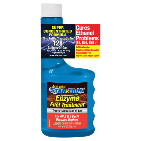 STAR BRITE Star brite 093008 Star Tron Enzyme Fuel Treatment Concentrated Gas Formula - 8 oz 093008